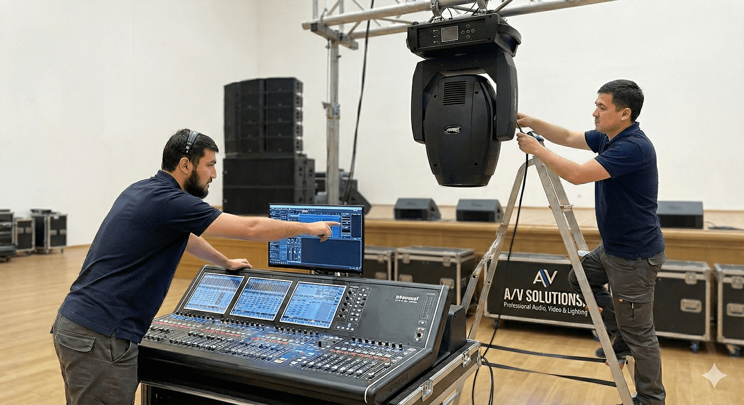 Professional Lighting & Audio/Visual Systems
