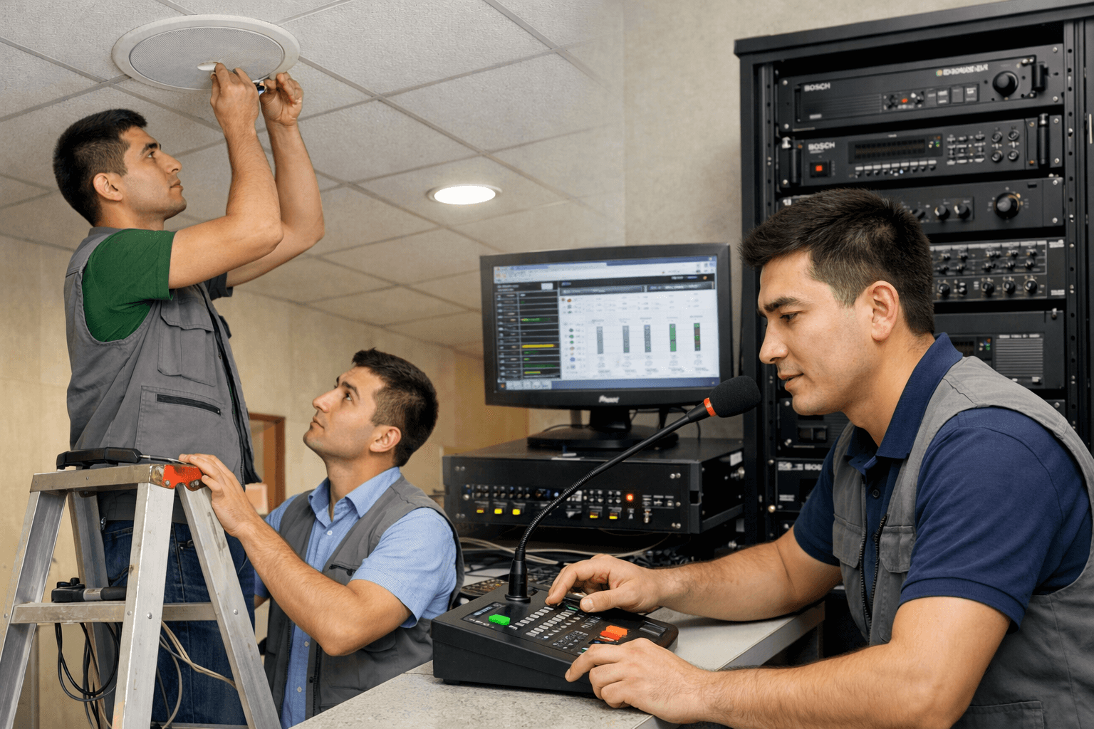 Public Address & Announcement Systems